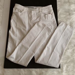 Jeans DKNY JEANS Soho Skinny White Size 10